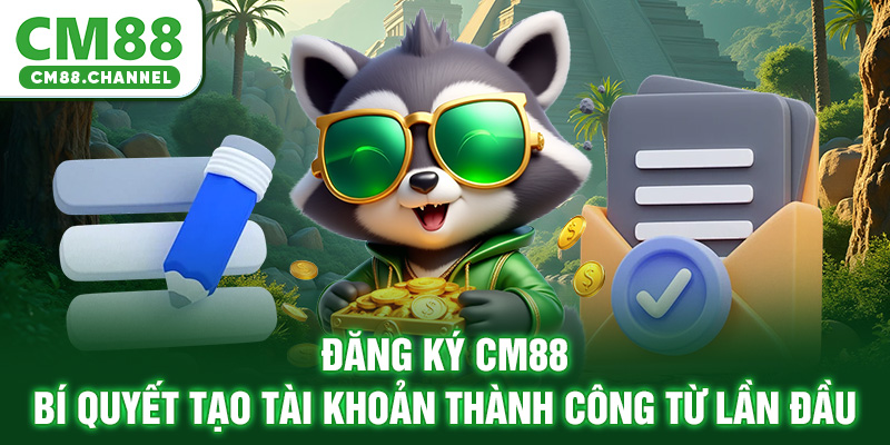 Đăng Ký CM88 - Bí Quyết Tạo tài Khoản Thành Công Từ Lần Đầu